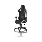 Noblechairs EPIC Sedia da gioco in vera pelle - nero/bianco/rosso