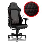Noblechairs Hero - nera/rossa - Sedile riempito d'aria Schienale imbottito