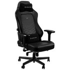 Noblechairs Hero nero/bianco platino - Seduta imbottita Schienale imbottito