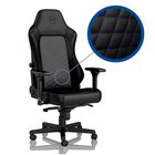 Noblechairs Hero Nero Blu - Sedile riempito d'aria Schienale imbottito