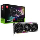 MSI GeForce RTX 4070 GAMING X TRIO 12G DLSS 3