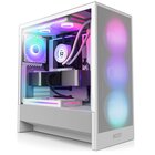 NZXT H5 Flow RGB Midi Tower Bianco