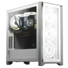 Ollo Computers G2 White Corsair - Nvidia RTX 5060TI 16GB, Ryzen 9600X , 32GB RAM DDR5, WIFI, Dissipatore con display LCD