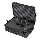 ON-AIR BR-500/350 Valigia rigida in Resina Nera con interni in dadi spugna