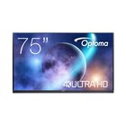 Optoma 5752RK+ 75" LED 400 cd/m² 4K Ultra HD Nero Touch screen Processore integrato Android 11