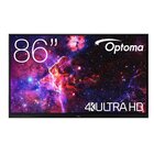 Optoma H1F0H08BW101 lavagna interattiva 2,18 m (86") 3840 x 2160 Pixel Touch screen Nero USB