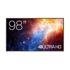 Optoma N3981K Pannello piatto per segnaletica digitale 2,49 m (98") LED Wi-Fi 500 cd/m² 4K Ultra HD Nero Android 11 24/7