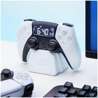 Paladone PLAYSTATION ALARM CLOCK PS5 - Sveglia digitale Nero, Bianco