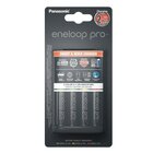 Panasonic Carica Batteria Quick Charger Eneloop + 4 batterie AA 2500 Mah