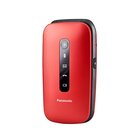 Panasonic KX-TU550 2.8" Rosso Telefono di livello base