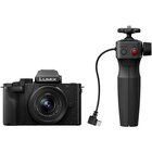 Panasonic Lumix G100D + 12-32mm f/3.5-5.6 Asph Mega OIS + Impugnatura per Vlogging SHGR1