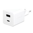 PanzerGlass empower™ by ® Turbo 35W Charger incl. USB-C + USB-A | EU Plug | Bianco Argento