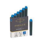 Parker 1950409 ricaricatore di penna Blu 6 pezzo(i)