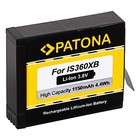 Patona Batteria per IS360XB 3.8 V 1150 mAh