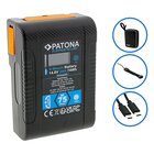Patona Batteria Platinum V-Mount BP-75W PD65 74Wh USB-C USB-A 2xD-Tap DC-out