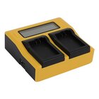 Patona Caricabatteria doppio LCD per Nikon EN-EL25