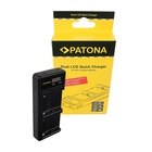 Patona Caricabatteria Smart Dual LCD per batterie NP-F