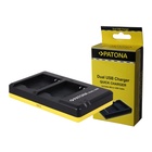 Patona Caricabatterie DUAL USB per DMC