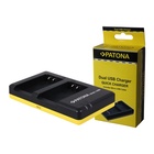 Patona Caricabatterie DUAL-USB per EN-EL20