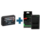 Patona Doppio Caricabatteria Premium Twin Performance PD per Canon LP-E17 + Batteria LP-E17 Platinum USB-C