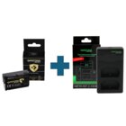 Patona Doppio Caricabatteria Premium Twin Performance PD per Nikon EN-EL15 + batteria EN-EL15C Protect 2250mAh