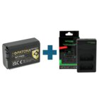 Patona Doppio Caricabatteria Premium Twin Performance PD per Sony NP FW50 + Batteria NP FW50 Protect