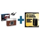 Patona Doppio Caricabatteria rapido con display + DMW-BLK22 Protect 2250mAh 7,2V estetica Retro
