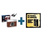 Patona Doppio Caricabatteria rapido con display + batteria LP-E6NH Protect estetica Retro