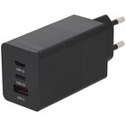 Patona Alimentatore Premium GaN PD65W nero 2xUSB-C 1xUSB-A PD3.0 QC3.0 Nero