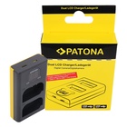 Patona Caricabatteria doppio per DMW-BLK22