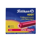 Pelikan TP/6 Ricaricatore di penna Rosso 6 pezzi