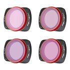 PGYTECH Set di filtri ND/PL per DJI Osmo Pocket 3 (ND/PL8, ND/PL16, ND/PL32, ND/PL64)