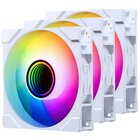 PHANTEKS M25 Gen2 PWM D-RGB confezione da 3 - 120mm bianco