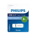 Philips FM08FD70B USB 8 GB USB A 2.0 Turchese, Bianco