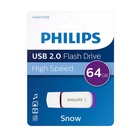 Philips FM64FD70B USB 64 GB USB tipo A 2.0 Porpora, Bianco