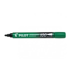 Pilot Permanent Marker 100 evidenziatore 1 pezzo Verde Punta sottile