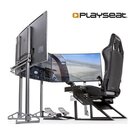 Playseat Base da pavimento per supporto 3 tv a schermo piatto