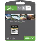 PNY Elite-X 64 GB SDXC Classe 10 UHS-I