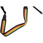 Polaroid Camera Strap Flat Rainbow Nero