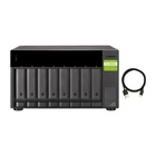 QNAP TL-D800C 2.5/3.5" Enclosure HDD/SSD , Grigio