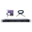QNAP TL-R400S Box Esterno HDD/SSD 2.5/3.5" , Grigio