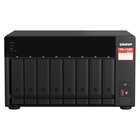QNAP TS-873A NAS Tower Ryzen Embedded V1500B 8 GB DDR4 30,72 TB SSD QuTS hero Nero