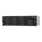 QNAP TS-H1655XEU-RP Server di archiviazione Armadio (3U) Intel Atom® C5125 8 GB DDR4 0 TB QuTS hero Nero, Grigio