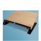 R-GO TOOLS R-Go Read2Write portadocumenti, per leggere e scrivere, ergonomico, con poggiapolsi in morbida schiuma, legno di quercia