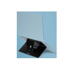 R-GO TOOLS Supporto per laptop R-Go Riser Fissabile, regolabile, integrato con il laptop, alluminio, nero