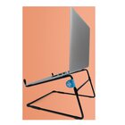 R-GO TOOLS Supporto per laptop R-Go Steel Office, adatto per 10-22 pollici, nero