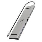 RaidSonic ICY BOX IB-DK2106a-CPD Cablato USB 3.2 Gen 1 (3.1 Gen 1) Type-C Antracite, Nero