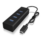 RaidSonic ICY BOX IB-HUB1409-C3 USB 3.2 Gen 1 (3.1 Gen 1) Type-C 5000 Mbit/s Nero
