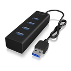 RaidSonic ICY BOX IB-HUB1409-U3 USB 3.2 Gen 1 (3.1 Gen 1) Type-A 5000 Mbit/s Nero