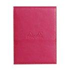 Rhodia Notepad cover + notepad N°12 quaderno per scrivere 80 fogli Rosso